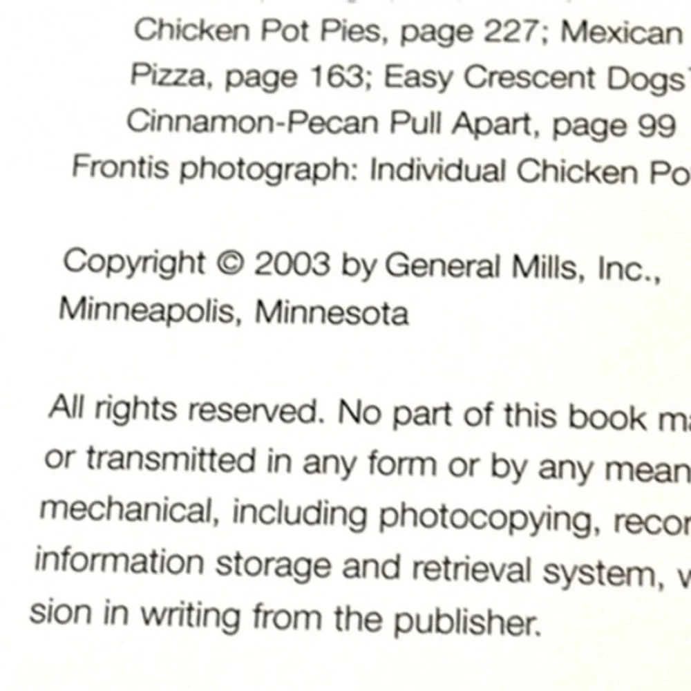 Pillsbury: Dough Magic recipes cookbook hardcover spiral glossy pages